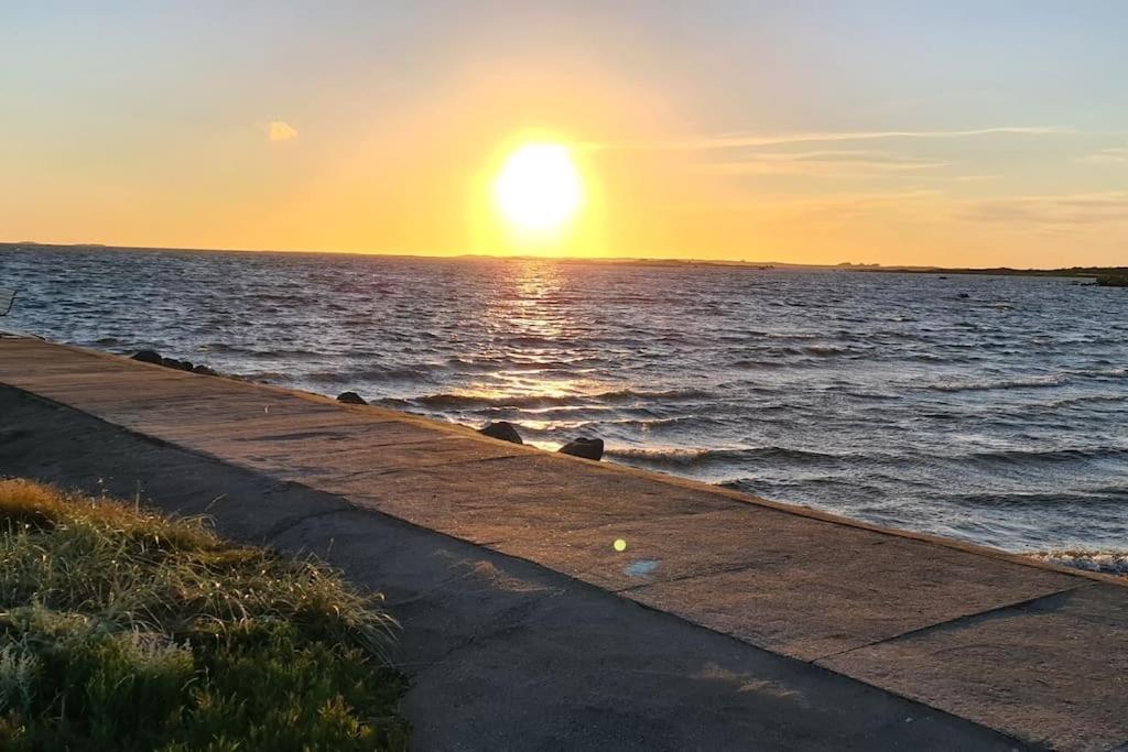 Attefallshus Naera Havet Norranaes Varberg Bagian luar foto