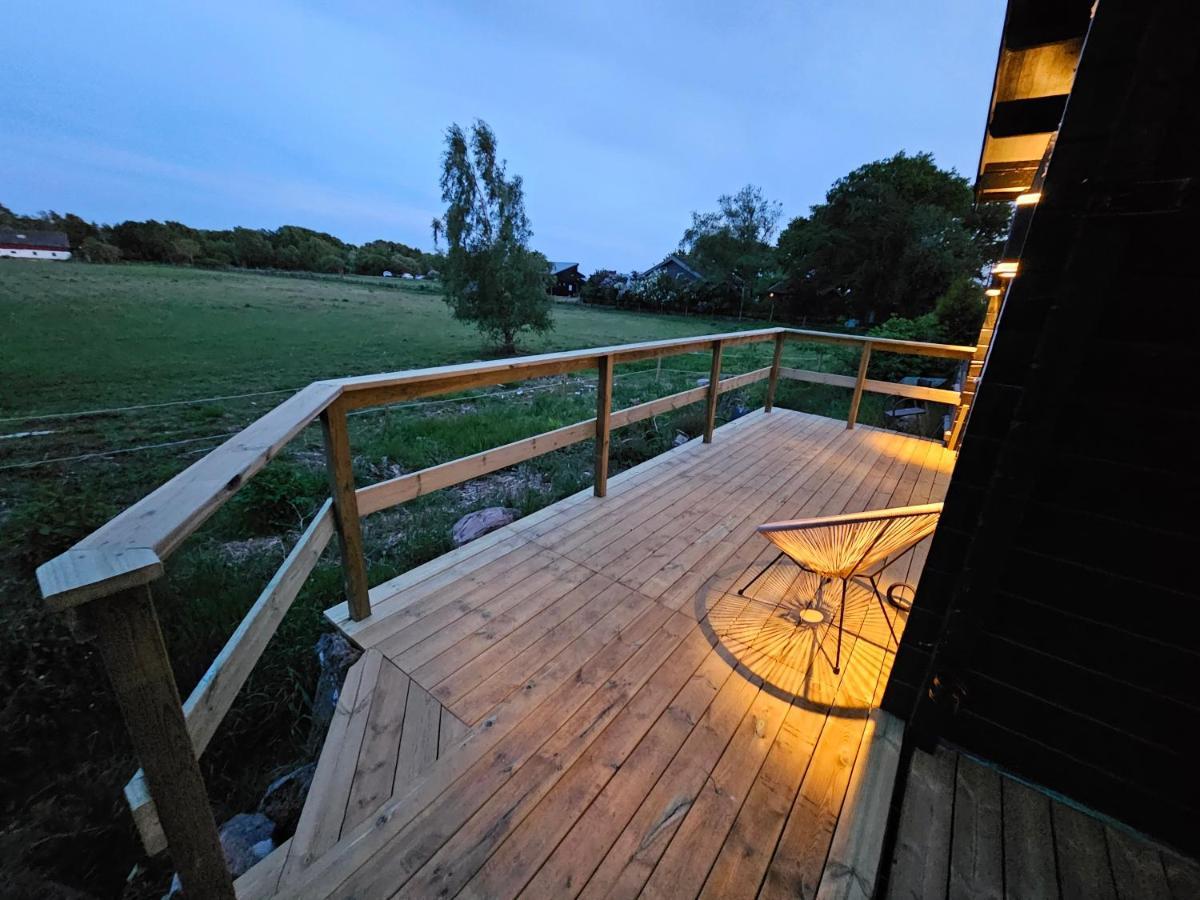 Attefallshus Naera Havet Norranaes Varberg Bagian luar foto