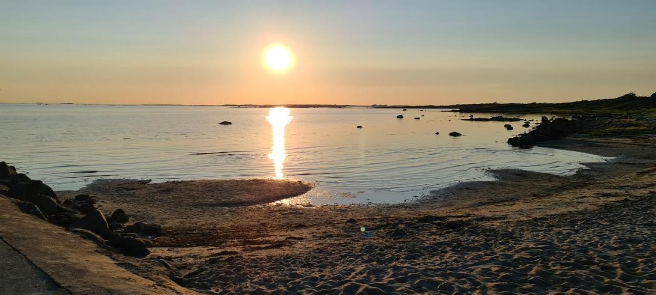 Attefallshus Naera Havet Norranaes Varberg Bagian luar foto