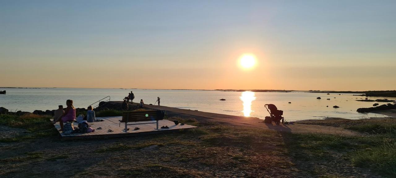 Attefallshus Naera Havet Norranaes Varberg Bagian luar foto